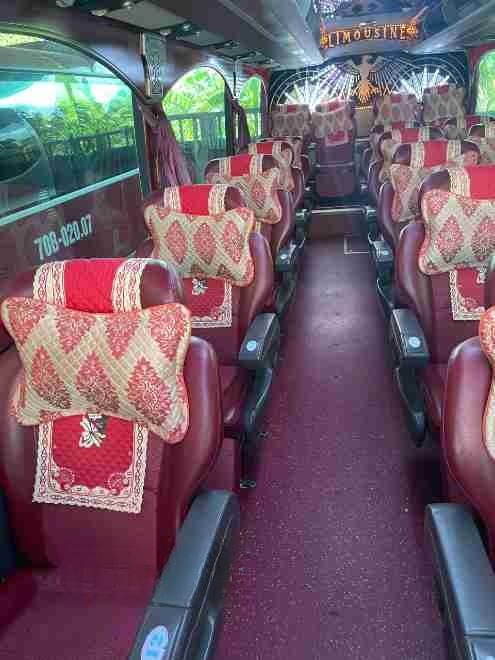 Xe Đồng Phước Ghế ngồi Tiện ích Nội thất Limousine ghế ngồi 28 chỗ