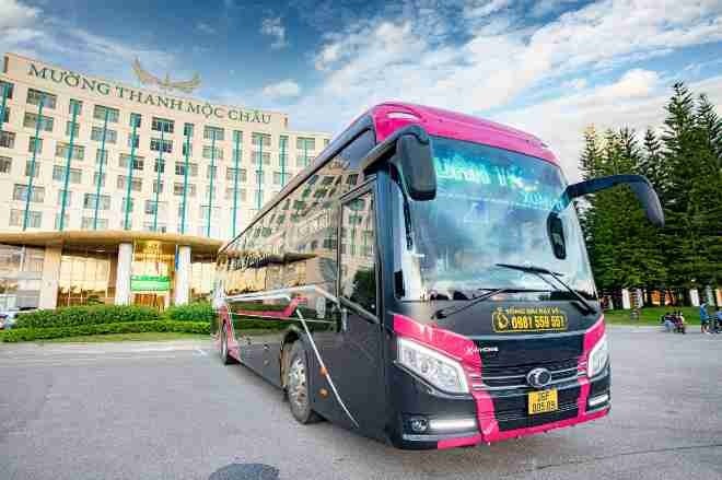 Xe Xuân Tráng Limousine Mặt trước xe xe Cabin 24 phòng
