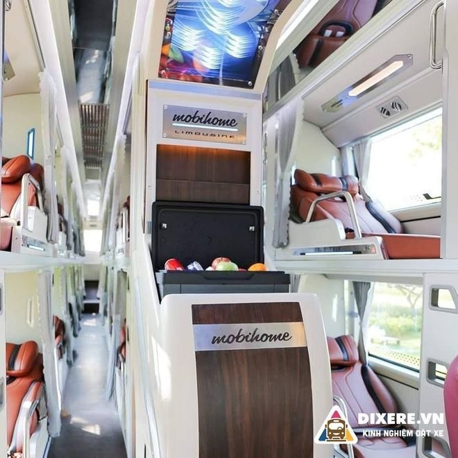 Xe Cao Nguyên (Buôn Ma Thuột) Tiện ích Nội thất Limousine giường phòng 34 chỗ