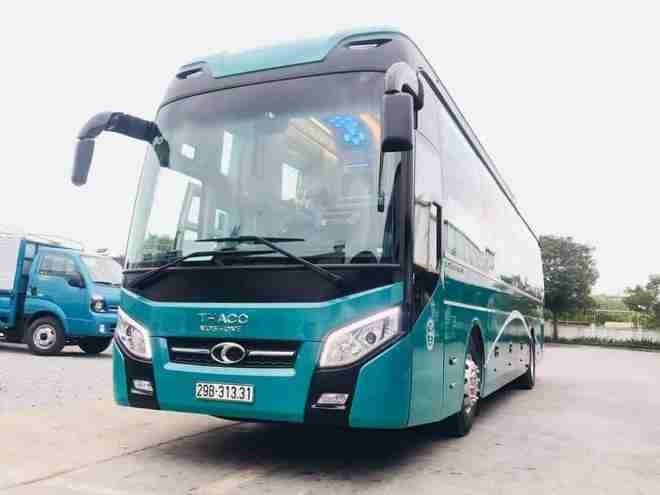 Xe Cường Thủy (Nghệ An) Mặt trước xe Giường nằm 40 chỗ