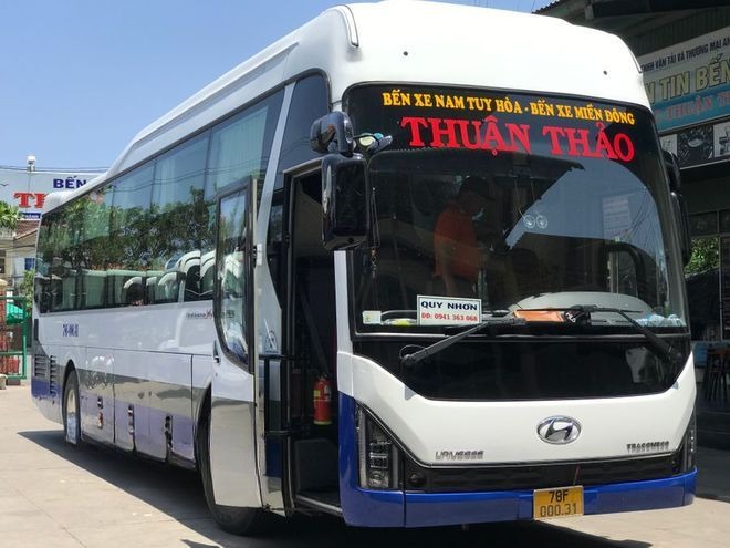 Xe Thuận Thảo Mặt trước xe 
