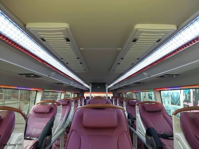 Xe Hoàng Hà Giường nằm Nội thất Tiện ích Giường nằm 40 chỗ