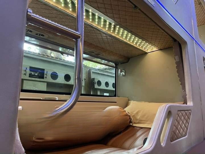 Xe Tân Quang Dũng Express Giường nằm Tiện ích Nội thất 