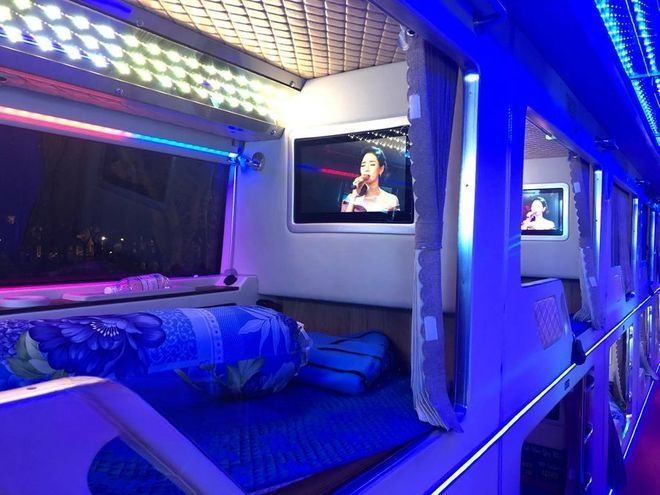 Xe Trà Lan Viên Giường nằm Tiện ích 