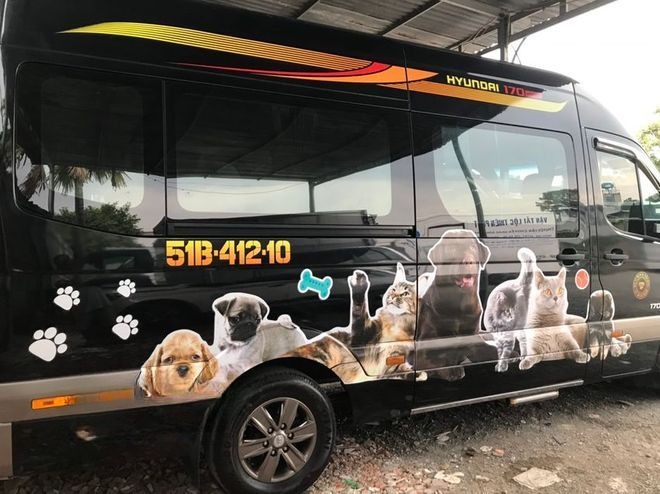Xe Duy Huỳnh Bên hông xe Ghế ngồi 16 chỗ