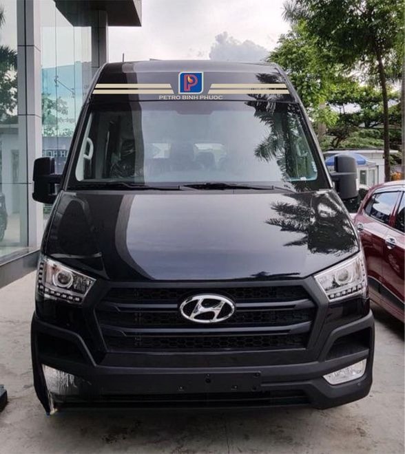 Xe Petro Bình Phước Mặt trước xe 