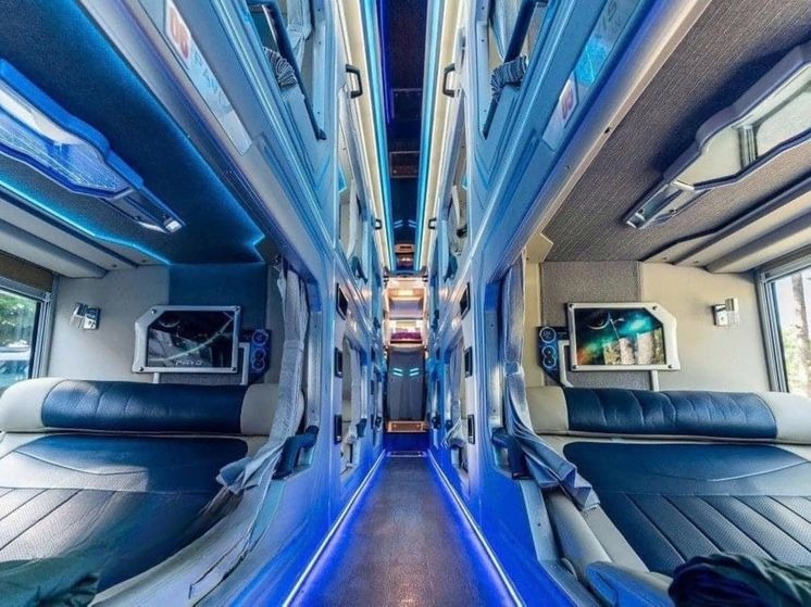 Xe Quang Giang (Hà Giang) Giường nằm Tiện ích Nội thất Cabin 22 phòng