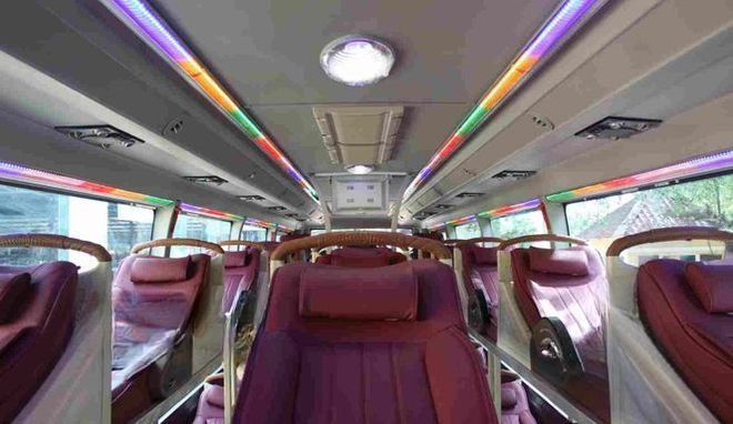 Xe Lê Hùng Nội thất Giường nằm 40 chỗ