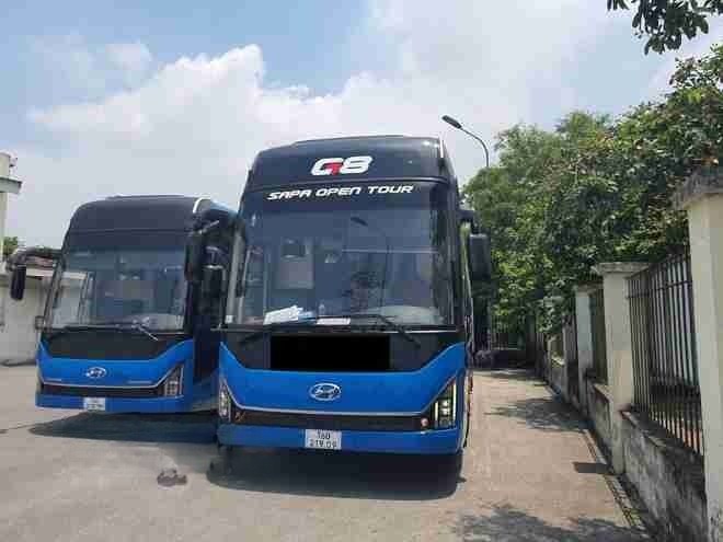 Xe Lovabus Mặt trước xe 