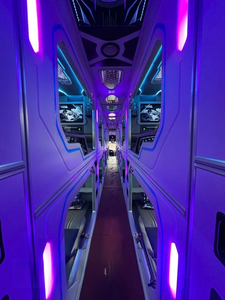 Xe Nguyên Khang Quốc Phong Giường nằm Tiện ích Nội thất Limousine 24 phòng (Chẵn dưới)