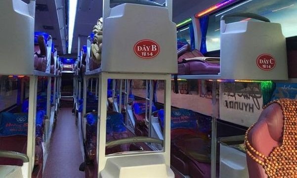 Xe Quỳnh Anh (Đắk Nông) Nội thất Giường nằm 40 chỗ