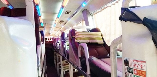 Xe Tâm Minh Phương Giường nằm Nội thất Tiện ích Giường nằm 46 chỗ