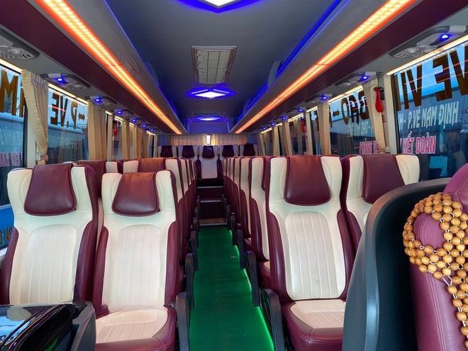 Xe Kết Đoàn Nội thất Tiện ích Ghế ngồi 29 chỗ