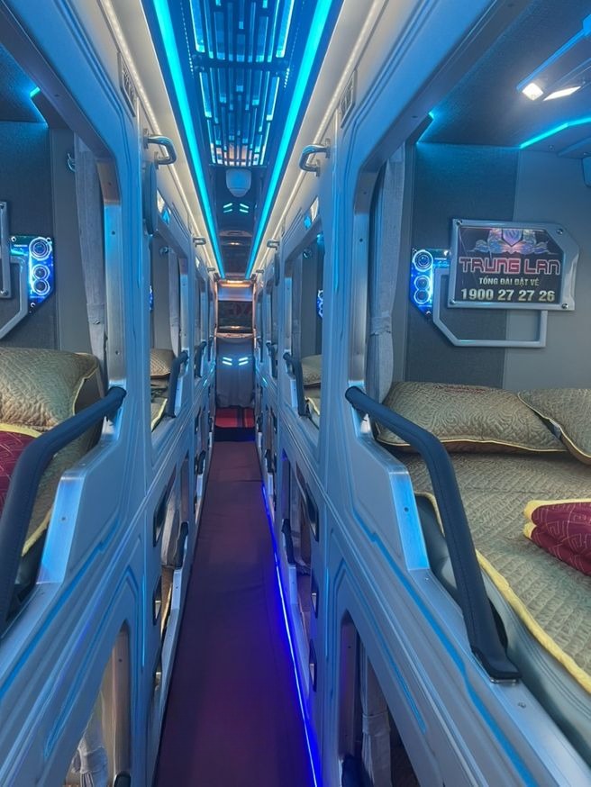 Xe Trung Lan Nội thất Cabin 24 phòng