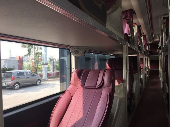 Xe Philip Travel Nội thất Giường nằm Tiện ích Giường nằm 41 chỗ