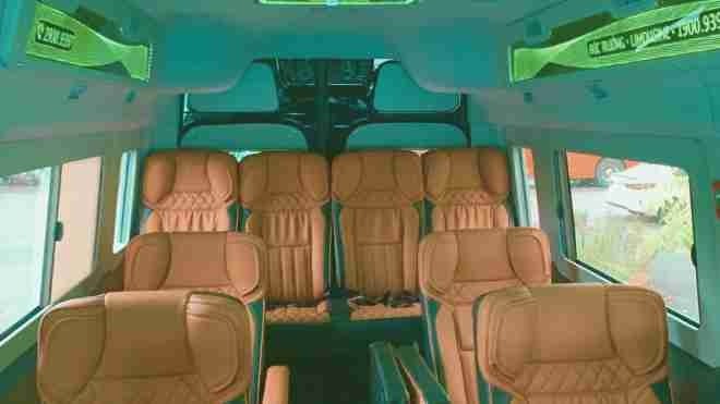 Xe Đức Trưởng Limousine Ghế ngồi Tiện ích Nội thất Limousine 15 chỗ (Phụ)