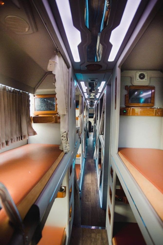 Xe Quỳnh Thy Tiện ích Nội thất Giường nằm Limousine 34 phòng