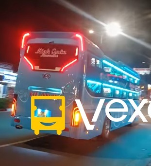 Xe Minh Quân Mặt sau xe Giường nằm 34 phòng 