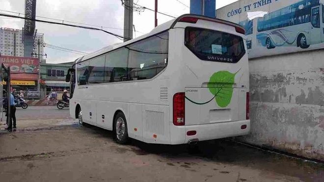 Xe Hương Khuê Mặt sau xe Ghế ngồi 29 chỗ 