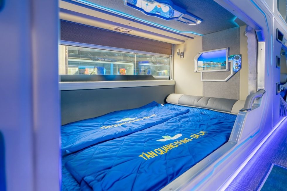 Xe Tân Quang Dũng Giường nằm Limousine 24 Phòng Đôi G ( K WC )