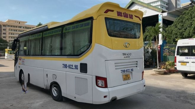 Xe Đất Mới Bus Mặt sau xe Bên hông xe Ghế ngồi 29 chỗ