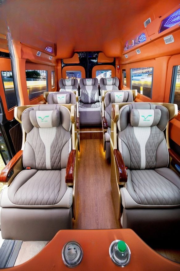 Xe Vie Limousine Ghế ngồi Limousine 9 chỗ