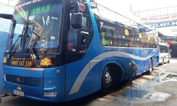Xe Đăng Nhân Mặt trước xe Giường nằm 44 chỗ