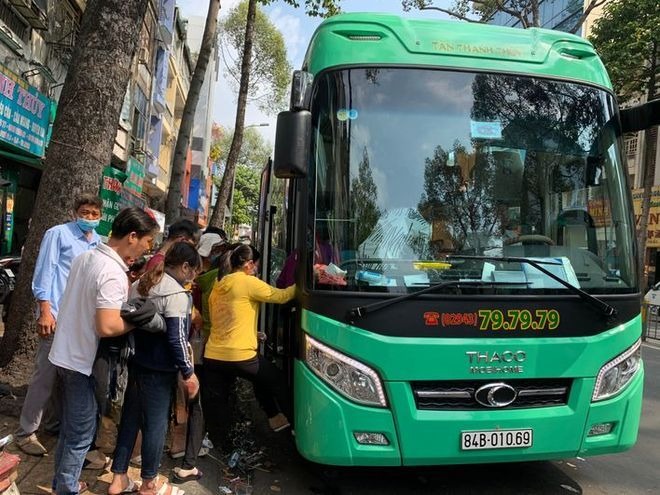 Xe Tân Thanh Thuỷ Mặt trước xe Giường nằm 45 chỗ