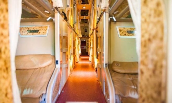 Xe Lovabus Nội thất Giường nằm Limousine 20 phòng