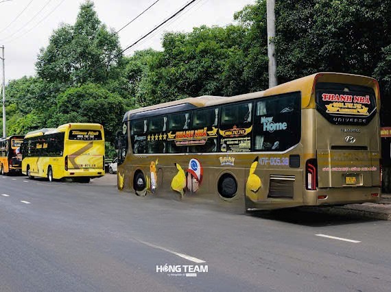 Xe Lovabus Mặt sau xe Bên hông xe Giường nằm 34 phòng