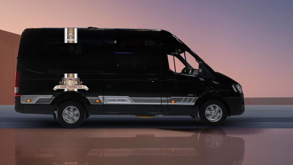 Xe Hương Khuê Bên hông xe Limousine 12 chỗ