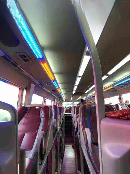 Xe Rạng Đông Buslines Nội thất Giường nằm 40 chỗ