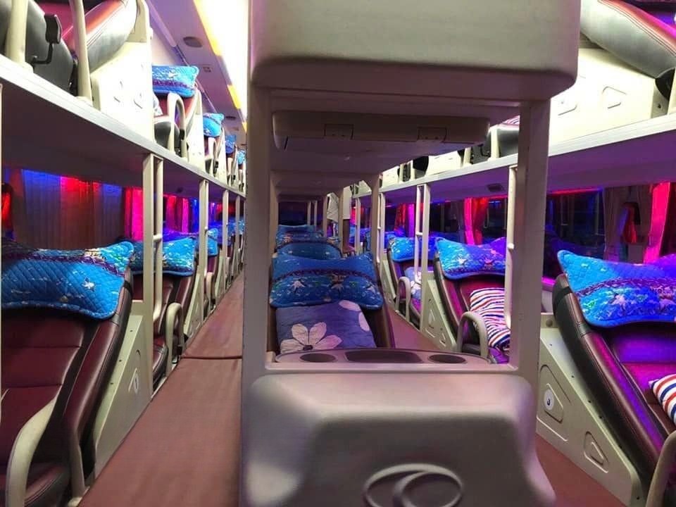 Xe Quang Giang (Hà Giang) Tiện ích Giường nằm Nội thất Cabin 34 phòng đơn