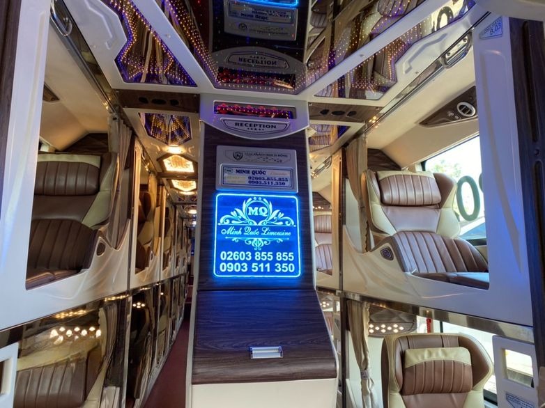 Xe Minh Quốc Giường nằm Limousine 34 Phòng Đơn