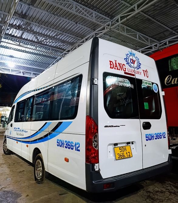 Xe Lovabus Mặt sau xe Ghế ngồi 16 chỗ