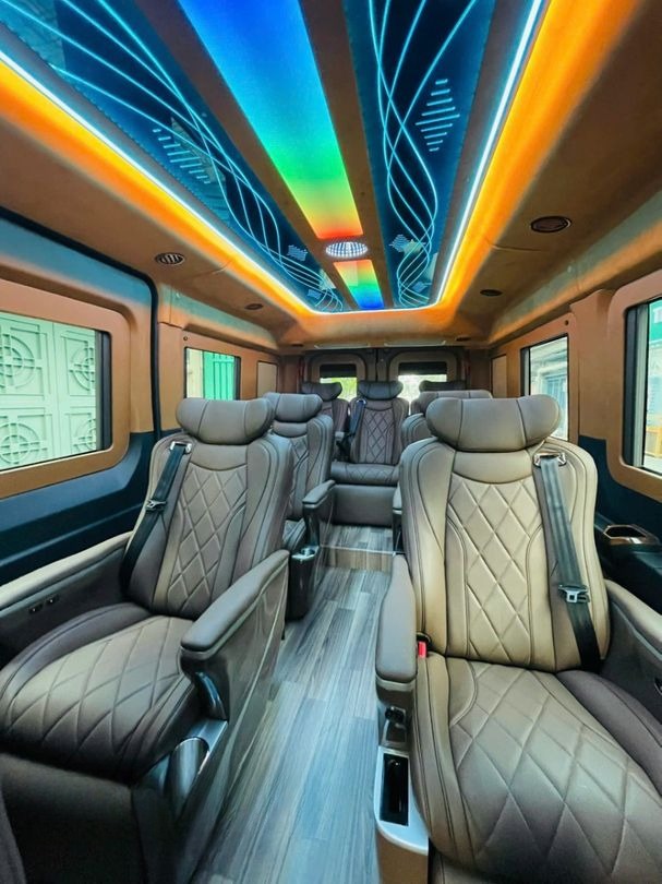 Xe G5Car Ghế ngồi Nội thất Limousine 9 chỗ