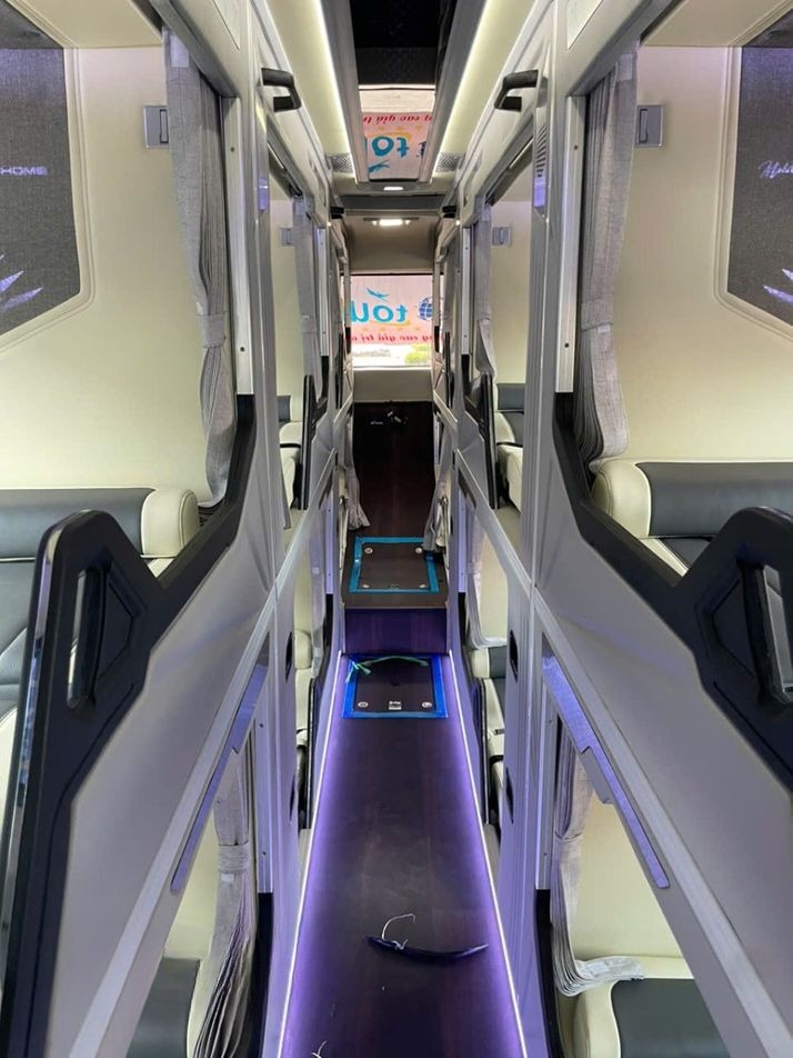 Xe Xuân Quỳnh (Hải Dương) Nội thất Cabin đôi 24 phòng