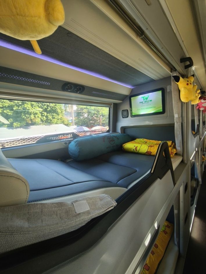 Xe Tư Viễn Nội thất Giường nằm 24 cabin VIP
