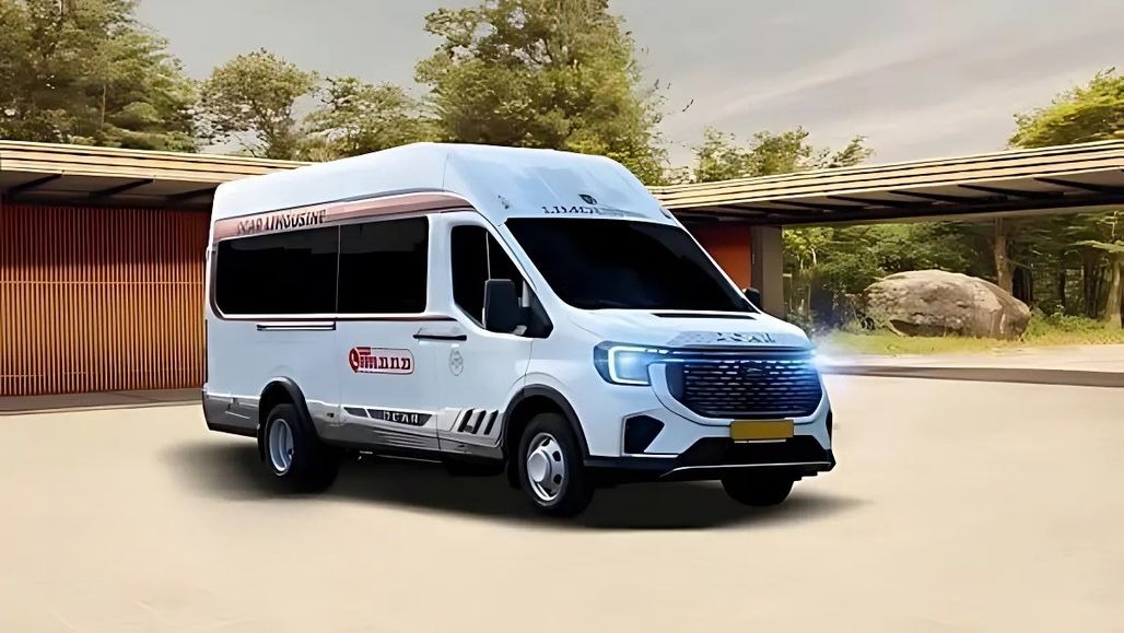 Xe Vĩnh Quang Mặt trước xe Limousine 10 chỗ (P)