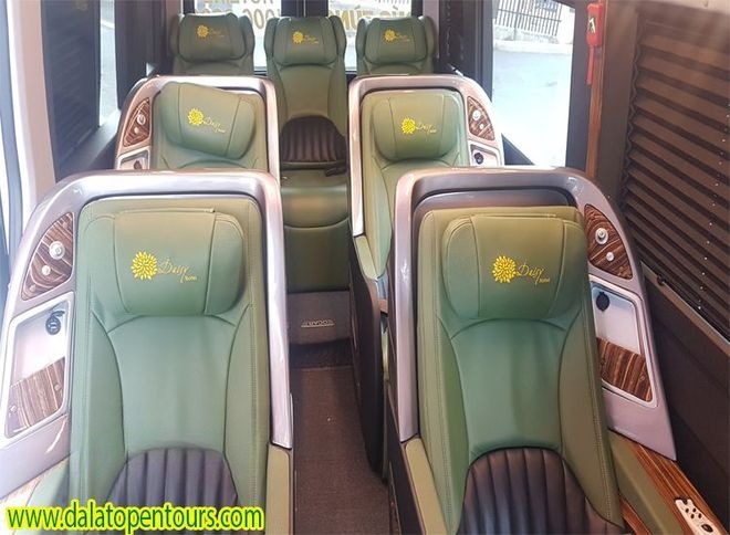 Xe DaLat Open Nội thất Limousine 9 chỗ