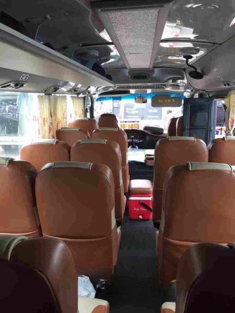 Xe Tuấn Anh (Gia Lai) Ghế ngồi Nội thất Tiện ích Ghế ngồi 27 chỗ