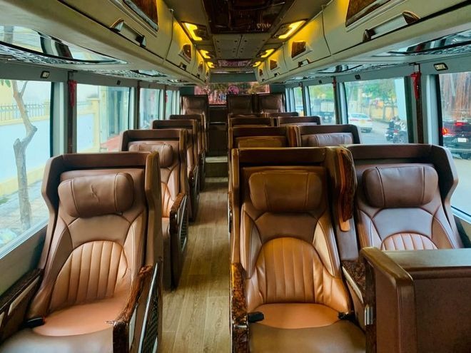 Xe Cát Thiên Hải Limousine Nội thất Limousine 15 chỗ