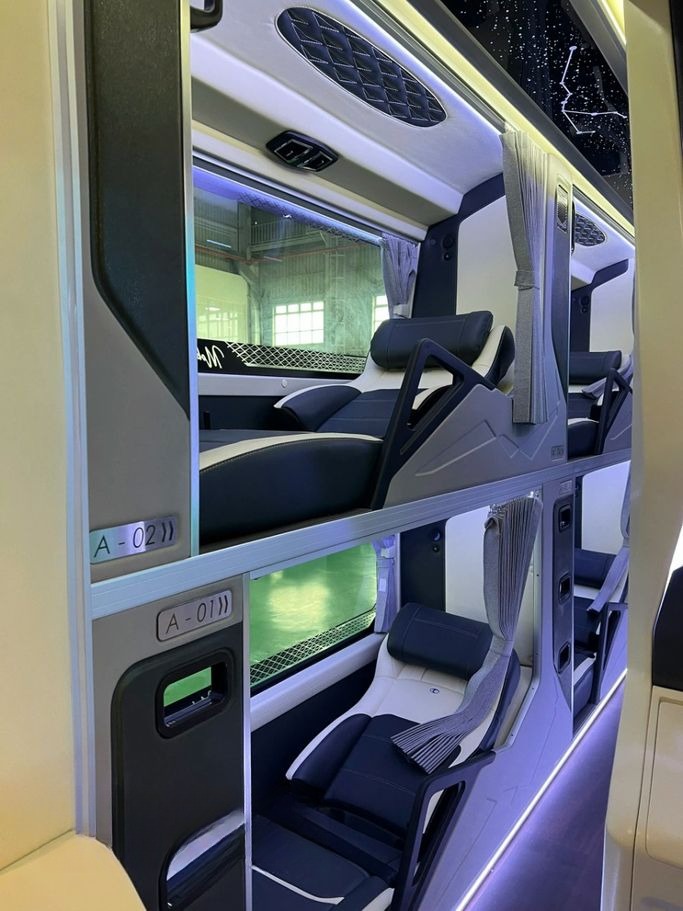 Xe Cao Lâm Giường nằm Limousine 34 phòng