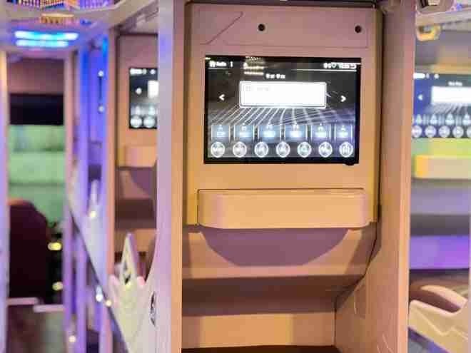 Xe Kế Nghi Giường nằm Tiện ích Nội thất Limousine 34 phòng