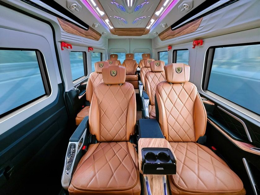 Xe G5Car Ghế ngồi Nội thất Limousine 12 chỗ