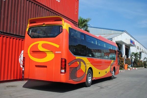 Xe Vân Khôi Mặt sau xe Giường nằm 40 chỗ