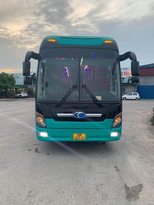 Xe Sapa Dragon Express Mặt trước xe Giường nằm 40 chỗ 