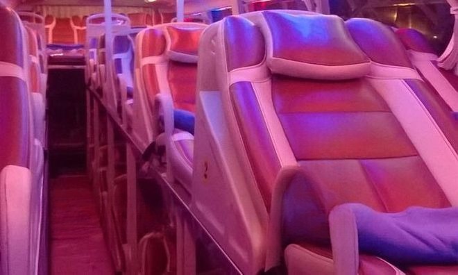 Xe Hoàng Linh Giường nằm Nội thất Giường nằm 38 chỗ