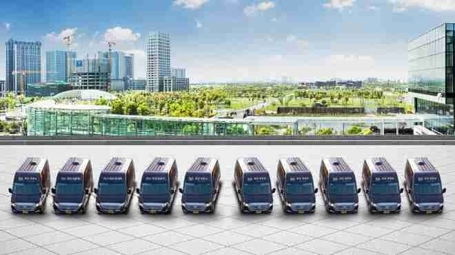 Xe 36 Limousine Mặt trước xe Limousine 9 chỗ 