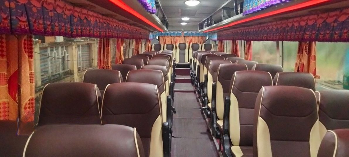 Xe Kết Đoàn Cát Bà Nội thất Tiện ích Ghế ngồi 29 chỗ